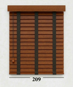 Ahşap Jaluzi Perde 50 mm - 209