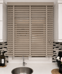 Ahşap Jaluzi Perde 50 mm - 311 Gri Vizon